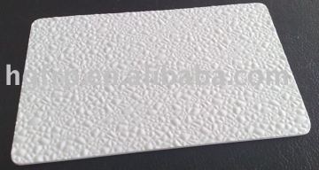 woodgrain panel pebbled embossed panel pre-laminated wall panel