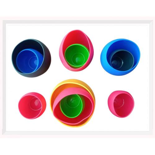 Pet silicone food Basin