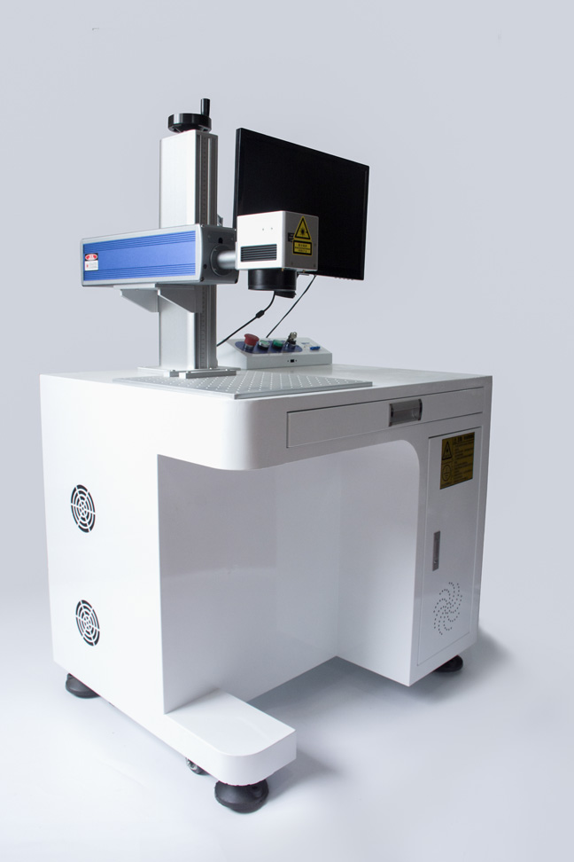 Статический волоконный лазерный принтер мощностью 30 Вт