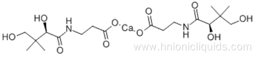 D-(+)-Pantothenic acid calcium salt CAS 137-08-6