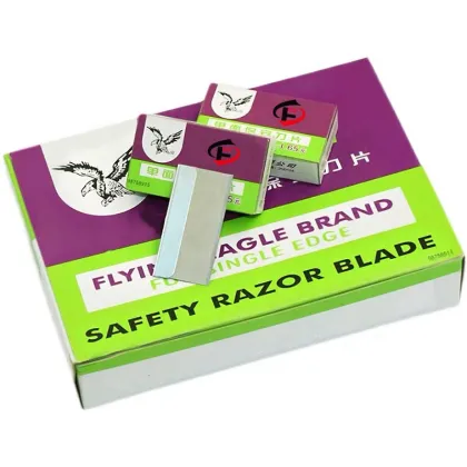 100pcs Eyebrow Razor Blade - Safety Razor Blade - Single Edge Razor Blade Cutting Knife