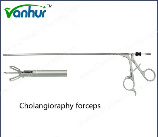 Surgical Instruments Laparoscopic Cholangioraphy Forceps