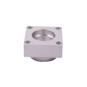 China Supplier Custom High Precision AL5556 Aluminum Turning Parts with Gray Anodizing