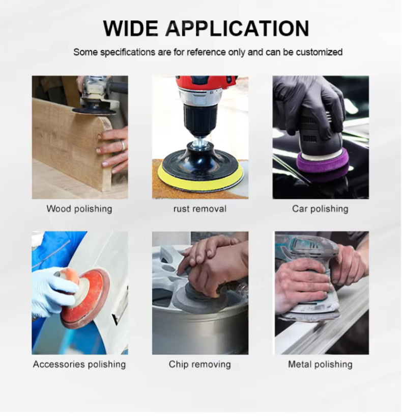 Rotary Hook & Loop Backing Plate Pad