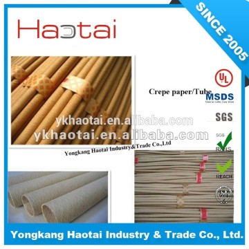 China oil-immersed transformer insulation materials crepe paper tube