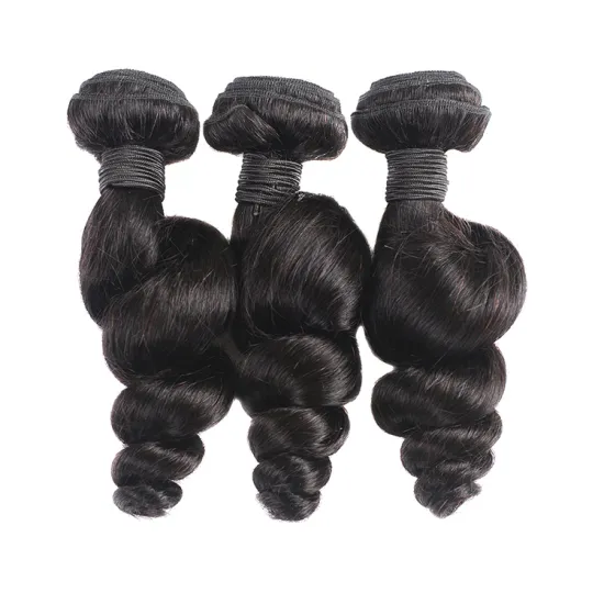 Wholesale 10A Grade Real Mink Brazilian Virgin Hair Unprocessed Virgin Brazilian Loose wave Human Hair Bundles