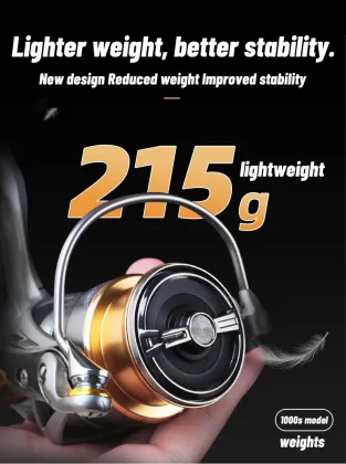 GW Hefeng Metal Spool Spinning Fishing Reel