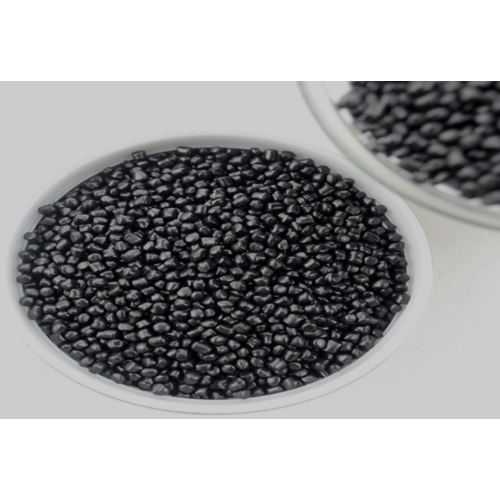 High concentration food grade carbon black masterbatch