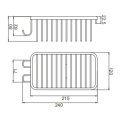 777 Series Wall Basket Mount Wall With Hooks