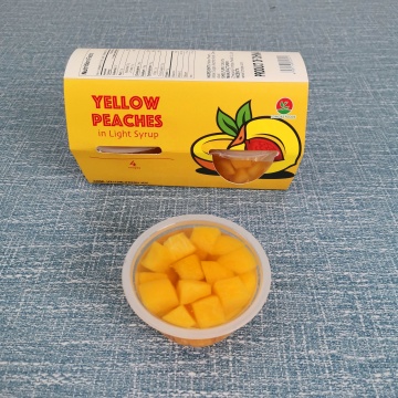 4oz/113g Canned Fresh yellow Peach in Syrup