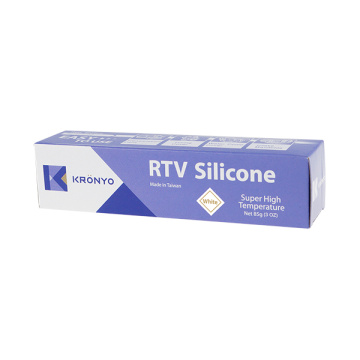 Silicona RTV branca para instalacións do baño