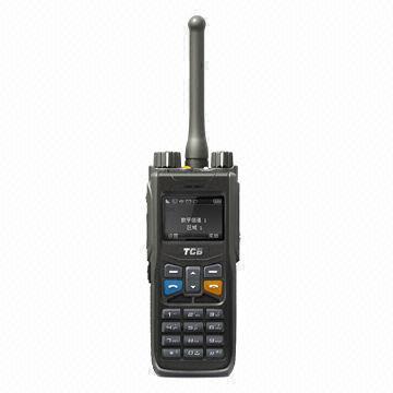 Handheld Digital Two-way Radio, Built-in GPS, OLED Screen, TM208