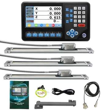 DITRON IP54 Magnetic Linear Scale with LCD Screen - 2/3 Axis Digital Readout (DRO)