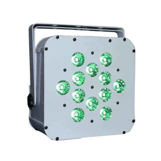 SKYART 12x18W Square RGBWA UV LED Wireless Battery Par Light