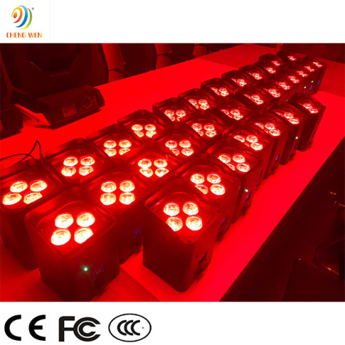 China Par Light Wireless LED Waterproof 4x18w Par Light Factory