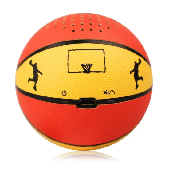 Factory customized music bluetooth speaker mini portable basketball wireless speaker