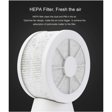 Hepa-Filter RoHS-Schreibtischventilator Home Air Purifier