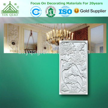 Living room Decorative Modern design gypsum 3D wall Panel