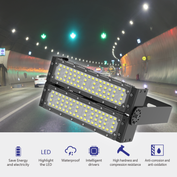 High Mast Outdoor Waterproof 100W LED Tunnel Lighting - Factory Price Stadium Flood Light