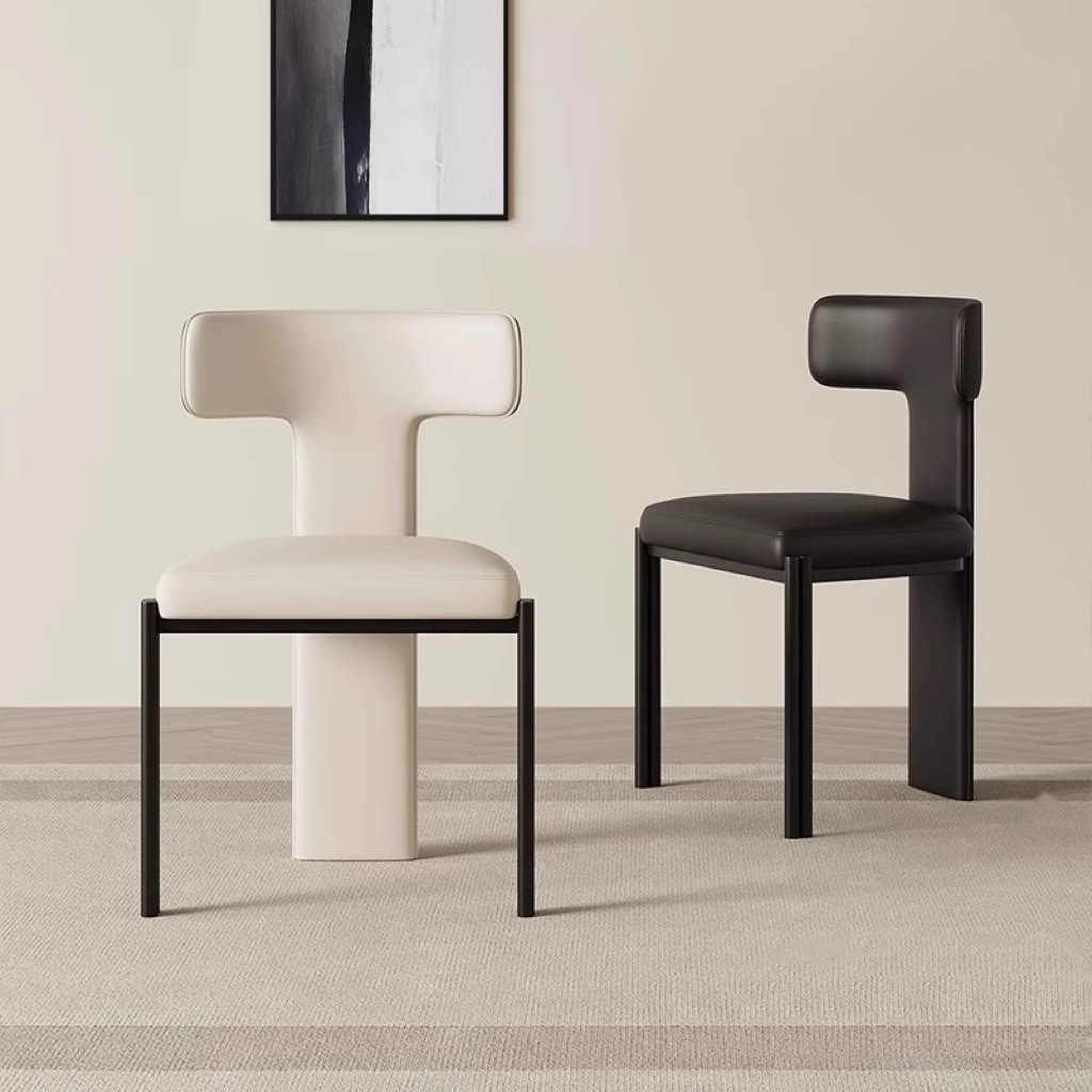 Italian minimalist dining chairs 2