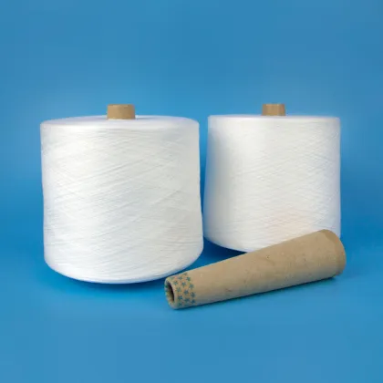 Polyester Yarn Spun 100 Polyester Yarn 30/2 Textile Yarn