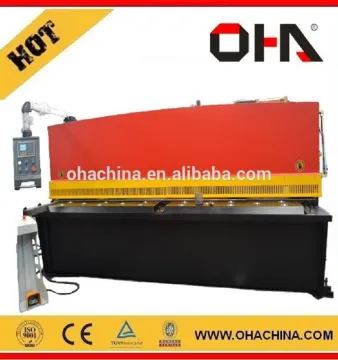 OHA Brand HAS-6/3200 hydraulic combine punching shearing machine, cutting machine price, hydraulic metal plate shearing machine