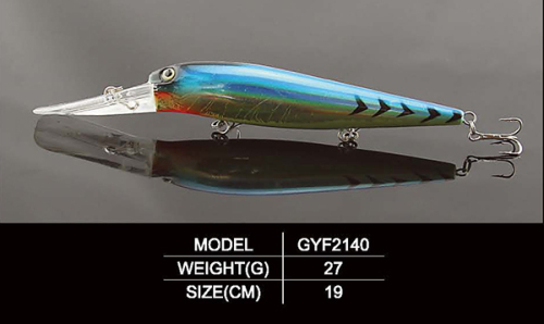 Wide Variety of High Quality Japanese Technology Fishing Lures (GYF2140)