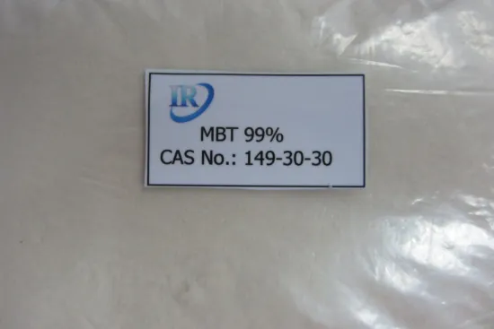 2-mercaptobenzothiazole Corrosion Inhibitor Chemical In Vulcanization Rubbers Mbt