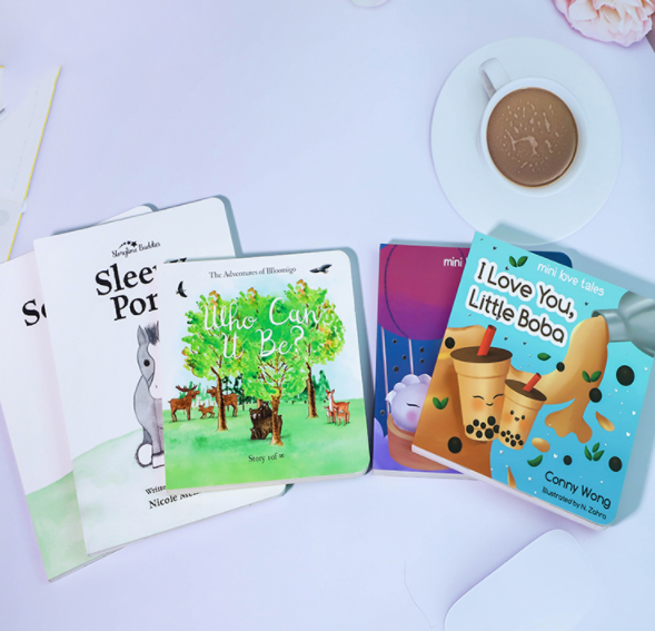 Custom Design Full Color Children Board Book