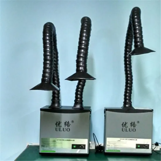 UL1001 UL1002 portable fume extractor for soldering