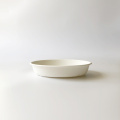 Takeaway 100% biologisch abbaubarer Zuckerrohrbagasse Zellstoff Oval Bowl