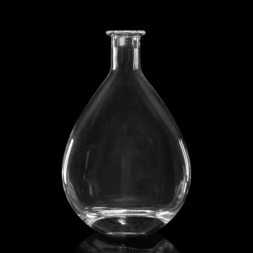 Custom design clear flint unique tequila bottles 750ml