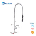 Wall Mounted Stainless Steel Kitchen Sink Faucet Taps