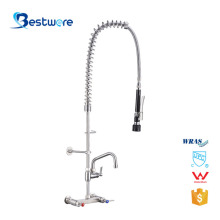 Wall Mounted Stainless Steel Kitchen Sink Faucet Taps