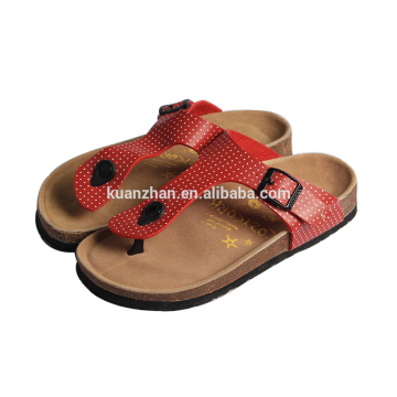 2016 Hot Selling Products woman cork slipper sexy women nude beach walk slipper