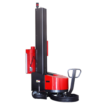 Automatic Mobile Stretch Film Pallet Wrapping Machine for Robotic Palletization