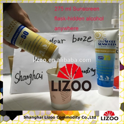Hidden Flasks Flasks Disguised As Sunscreen Bottles 275 Ml, High