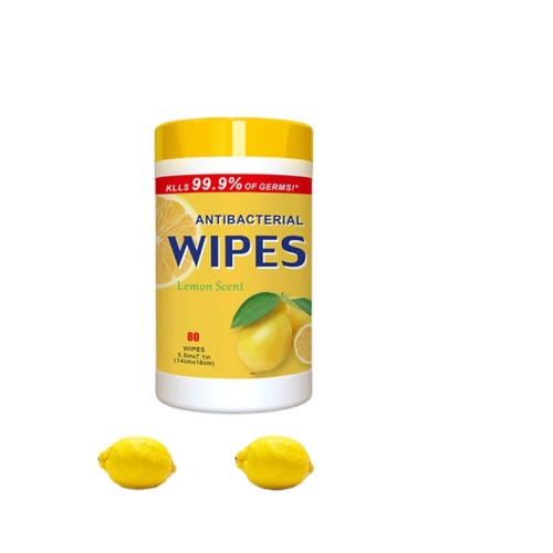 OEM Customized Antibacterial Canister Scented Disposable Wipes Daily Protective Disinfecting