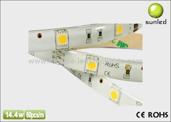 12v 24v Warm White Flexible Led Strip Lights Low Power Consumption