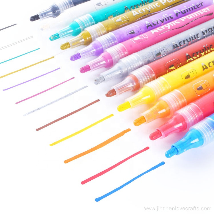 Acrylic Paint Pens Markers Permanent Paint Maker Set