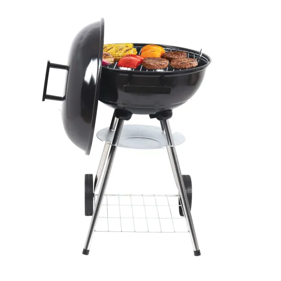 Garden Outdoor Kettle Barbecue Barbeque Grill Portable Kettle Charcoal Bbq Grill With Wheel