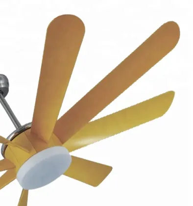 Modern 60 Inch Remote Control Big Ass Ceiling Fan with DC Motor and Big Air Flow