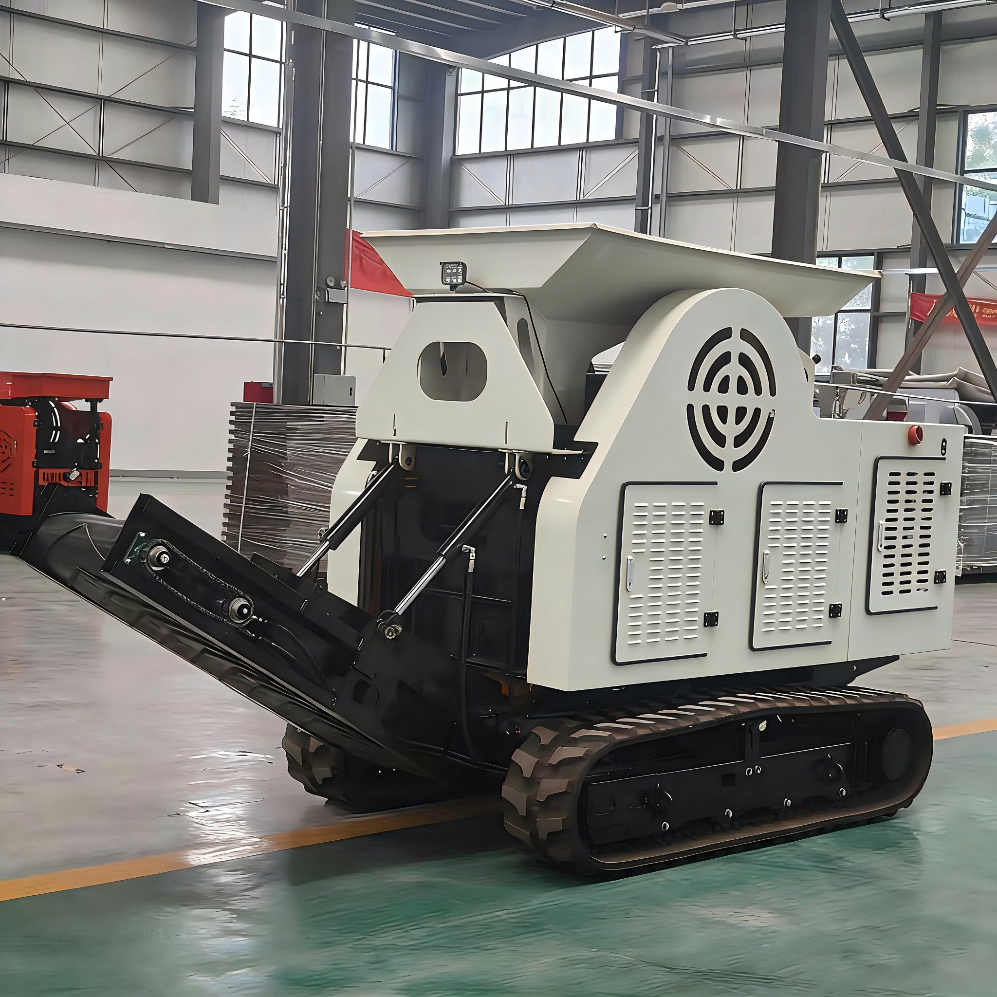 tracked mobile jaw crusher