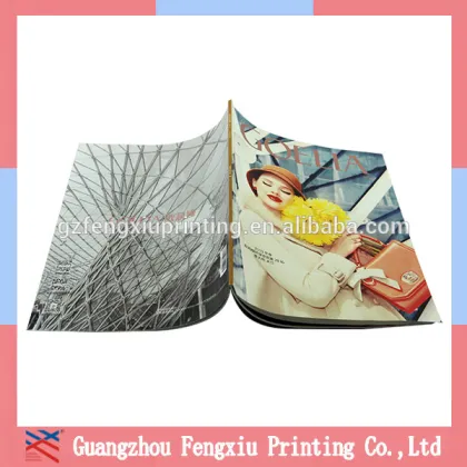 Monthly colourful wholesale publishing magazines printing