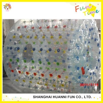 Outdoor commercial water play inflatable water roller ball price