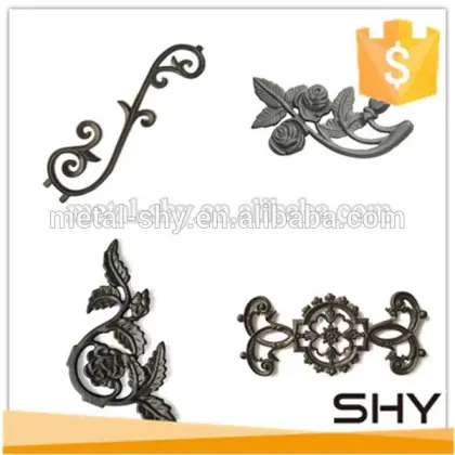 cast iron gate decoration wrought iron gate parts
