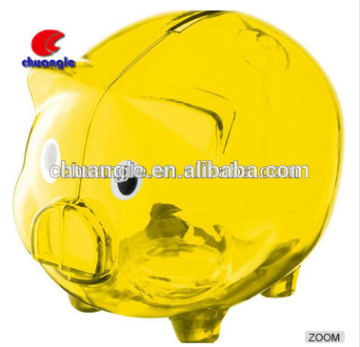 Wholesale factory costom Golden Piggy Money Boxes large Animal shaped coin Bank