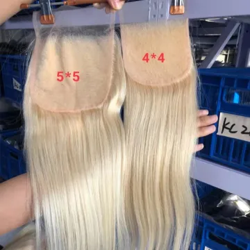 13X4 Ear To Ear Lace Frontal Closure With Baby Hair Pre Plucked Bleached Knots 4X4 2X6 5X5 13X4 13X6 6X6 7X7 360 Lace Closure
