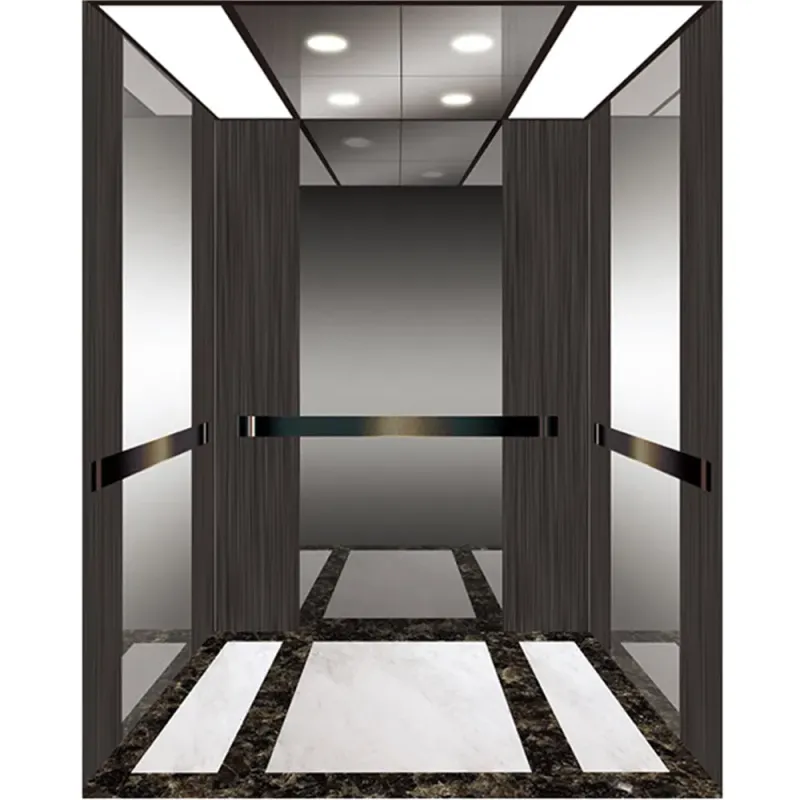 Gearless Traction Elevator for Home Villa Passenger Use
