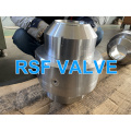 high quality machined ball valve closure cover